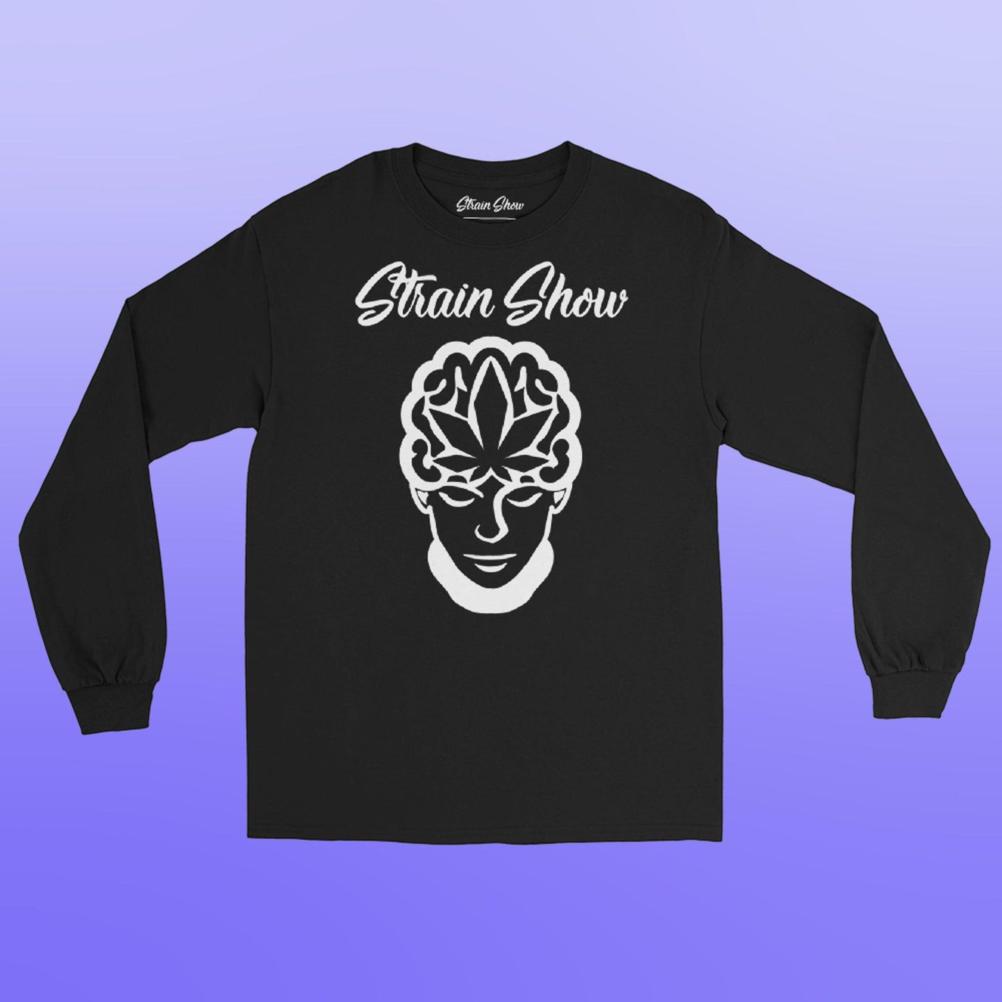 Strain Brain Long Sleeve (but BLACK)
