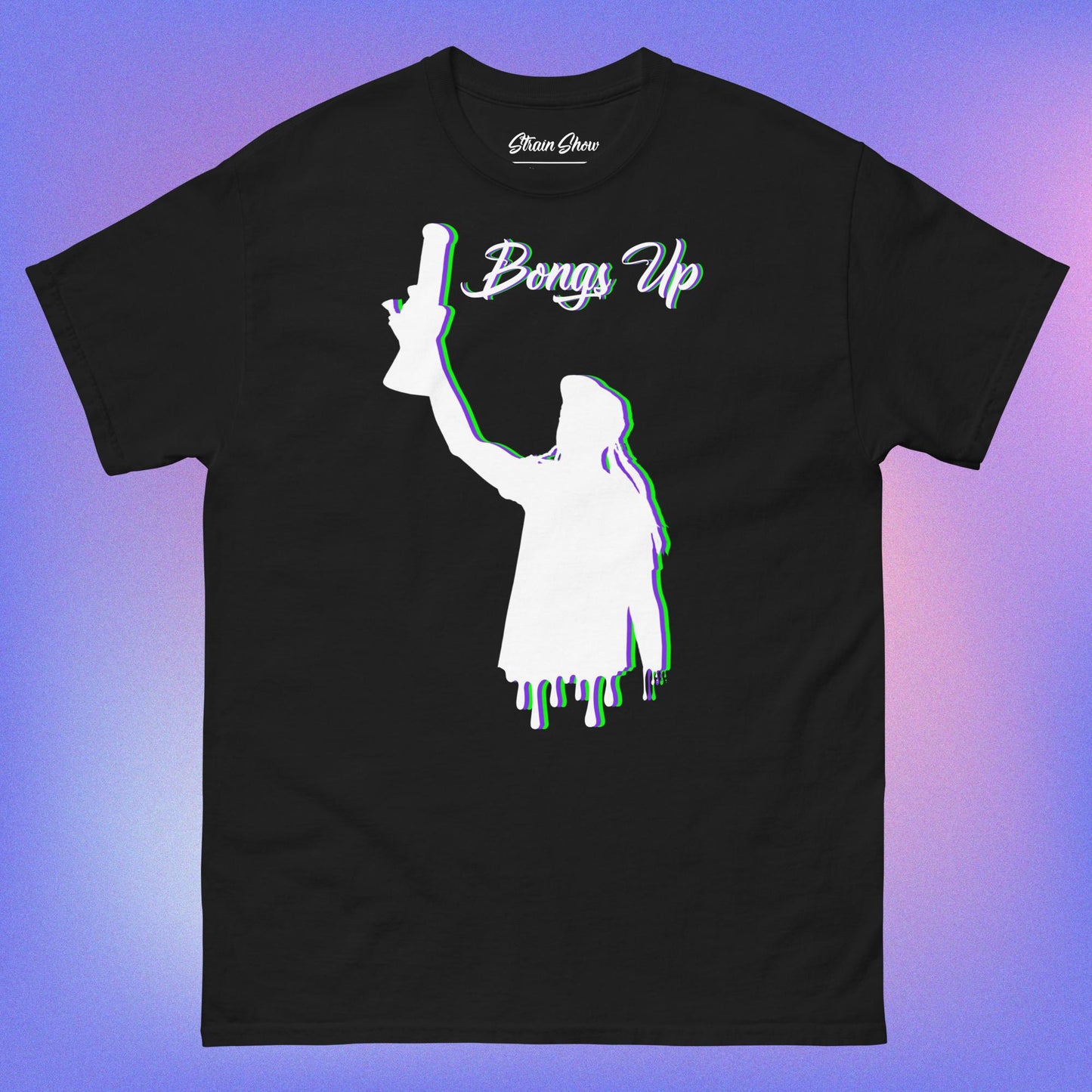 Bongs Up Tee (but Black)