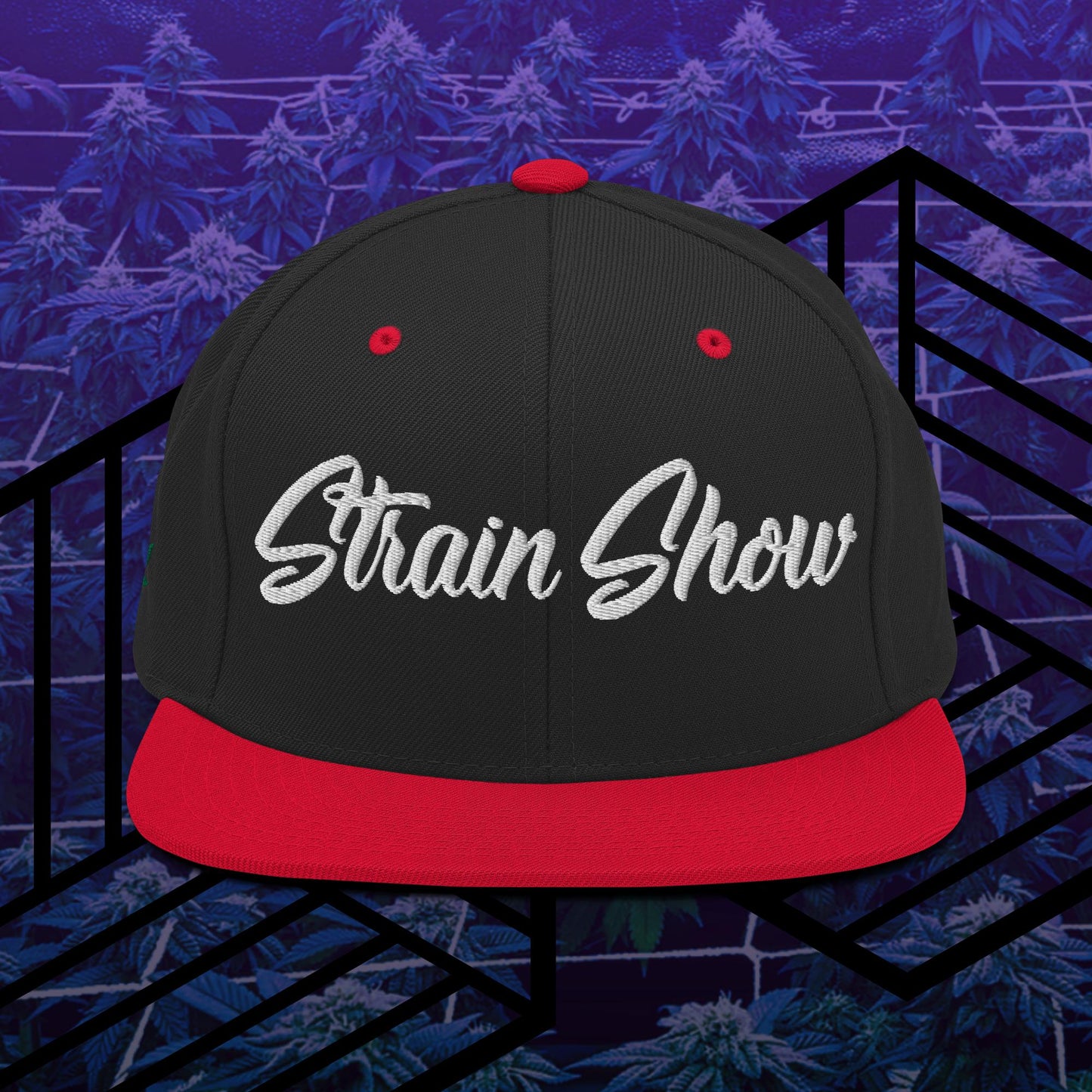 Strain Show Embroidered Snapback