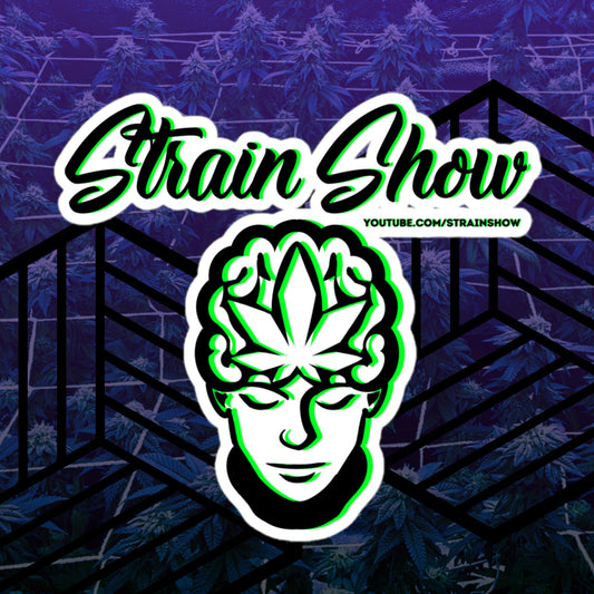 Strain Brain Vinyl Sticker