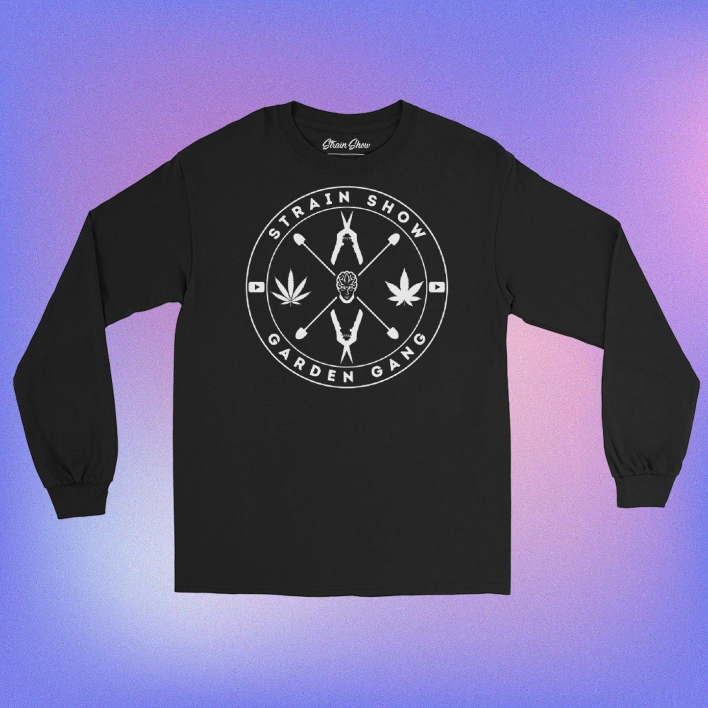 Garden Gang Long-Sleeve (but BLACK)