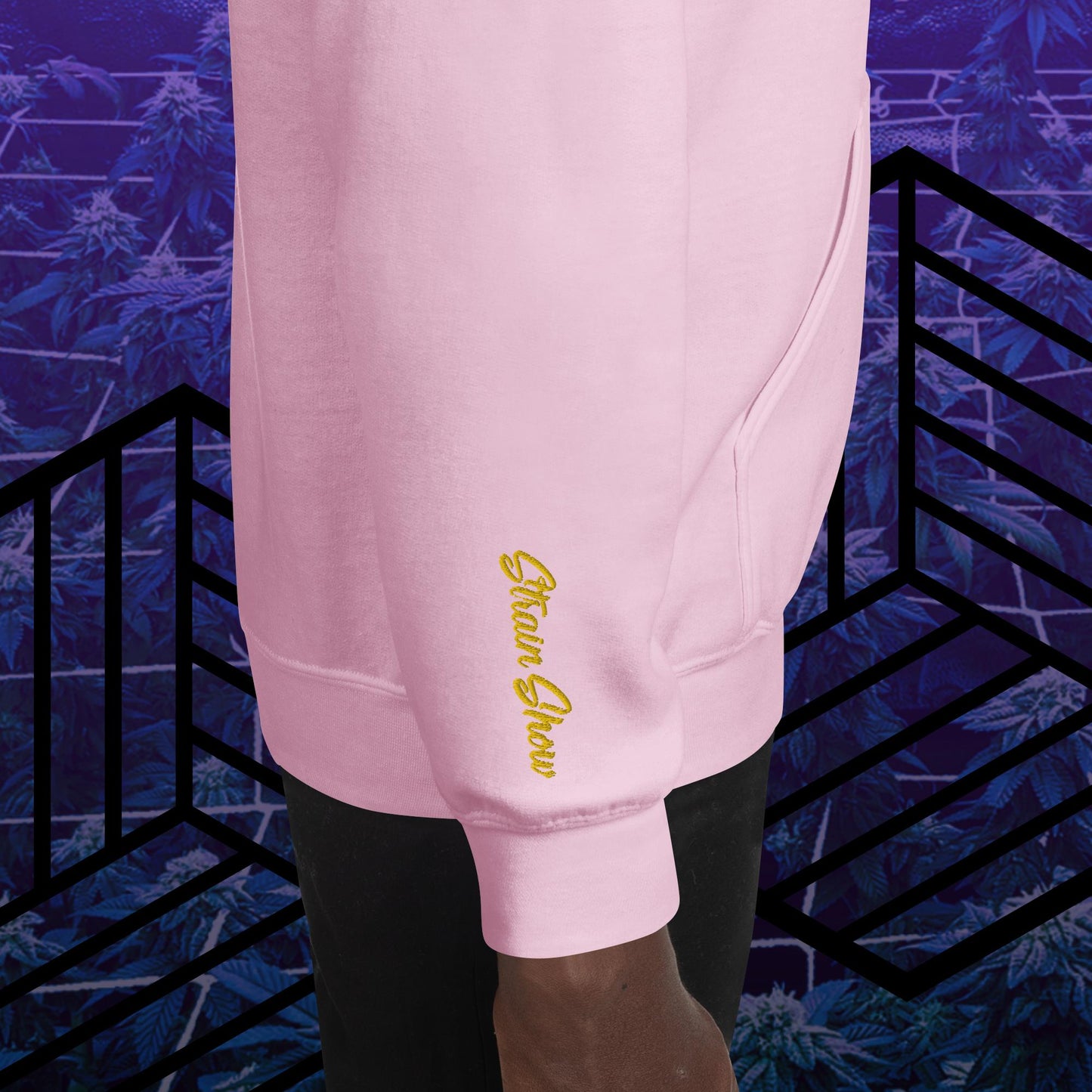 Garden Gang Embroidered Sleeve Hoodie