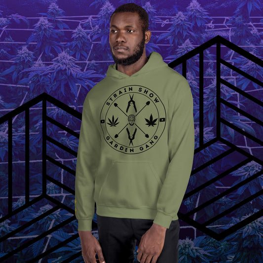 Garden Gang Embroidered Sleeve Hoodie