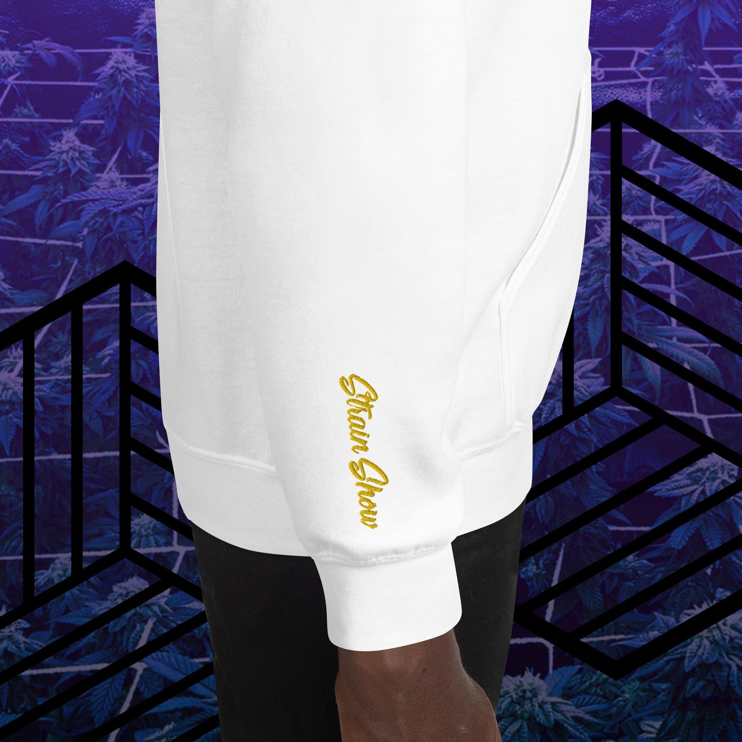Garden Gang Embroidered Sleeve Hoodie